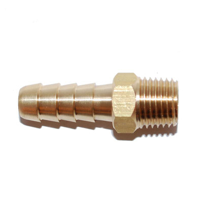 Attwood Universal Brass Fuel Hose Fitting - 1/4" NPT x 5/16" Barb Attwood Universal Brass Fuel Hose Fitting - 1/4" NPT x 5/16" Barb