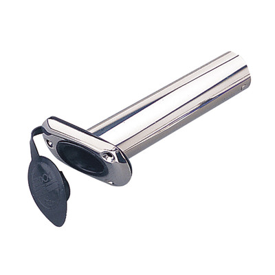 Sea-Dog Stainless Steel Flush Mount Rod Holder w/Cap - 30° Sea-Dog Stainless Steel Flush Mount Rod Holder w/Cap - 30°