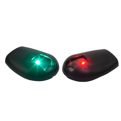 Sea-Dog Black Side Mount LED Navigation Lights - 1 NM - Port & Starboard Sea-Dog Black Side Mount LED Navigation Lights - 1 NM - Port & Starboard