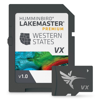 Humminbird LakeMaster® VX Premium - Western States Humminbird LakeMaster® VX Premium - Western States