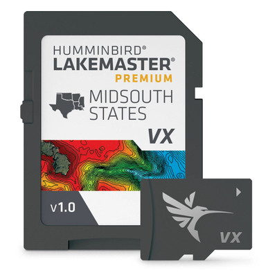 Humminbird LakeMaster® VX Premium - Mid-South States