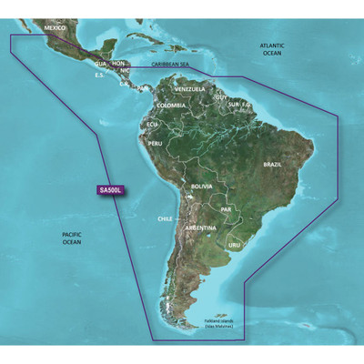 Garmin BlueChart® g2 HD - HXSA600X - South America - microSD/SD