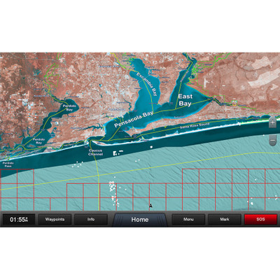 Garmin Standard Mapping® - Emerald Coast Professional microSD/SD Card