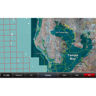Garmin Standard Mapping® - Florida West Pen Professional microSD/SD Card Garmin Standard Mapping® - Florida West Pen Professional microSD/SD Card