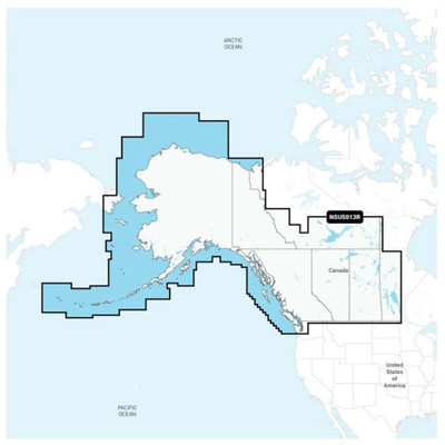 Garmin Navionics+ NSUS013R Canada, West & Alaska Garmin Navionics+ NSUS013R Canada, West & Alaska