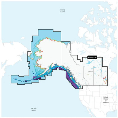 Garmin Navionics Vision+ NVUS013R Canada, West & Alaska Garmin Navionics Vision+ NVUS013R Canada, West & Alaska
