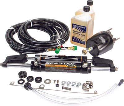 Seastar HK7524A-3 SeaStar Pro HK7524A3 Hydraulic Steering Kit w/24' Hoses Seastar HK7524A-3 SeaStar Pro HK7524A3 Hydraulic Steering Kit w/24' Hoses