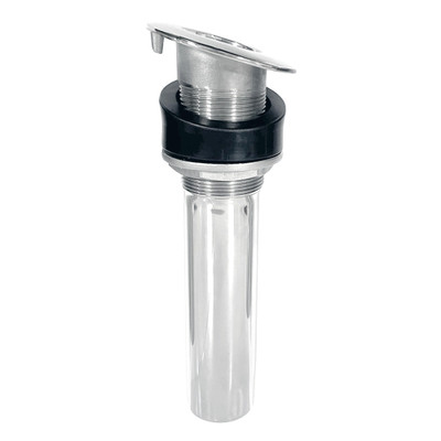 Tigress 9" 15-Degree Rod Holder - Screwless - Stainless Steel Tigress 9" 15-Degree Rod Holder - Screwless - Stainless Steel
