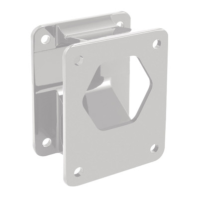 Minn Kota 3" Raptor Setback Bracket - White Minn Kota 3" Raptor Setback Bracket - White