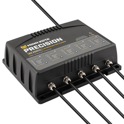 Minn Kota On-Board Precision Charger MK-550 PCL 5 Bank x 10 AMP LI Optimized Charger Minn Kota On-Board Precision Charger MK-550 PCL 5 Bank x 10 AMP LI Optimized Charger