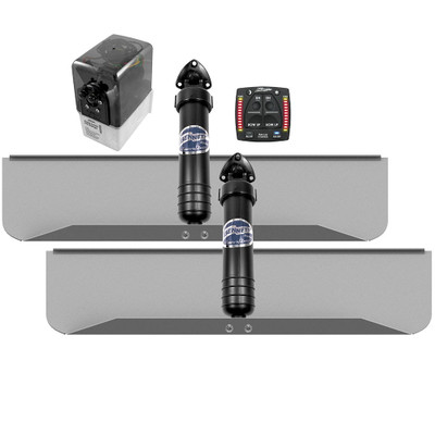 Bennett Marine 30x9 Hydraulic Trim Tab System w/One Box Indication Bennett Marine 30x9 Hydraulic Trim Tab System w/One Box Indication