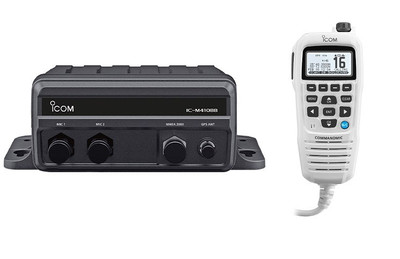 Icom M410BB Black Box VHF With HM195GW White Icom M410BB Black Box VHF With HM195GW White