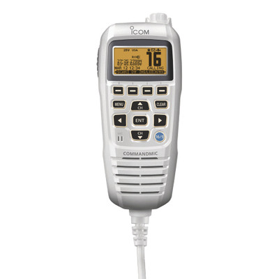 Icom HM195 CommandMic IV w/Yellow BlackLit LCD - Super White Icom HM195 CommandMic IV w/Yellow BlackLit LCD - Super White