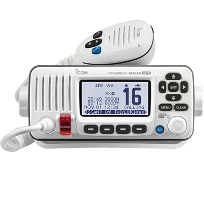 VHF, Compact, w/Hailer & GPS, Black