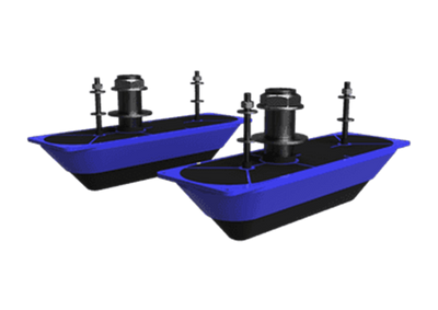 Navico StructureScan 3D® Stainless Steel Thru-Hull Transducer - Pair