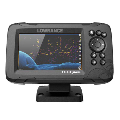 Lowrance HOOK Reveal 5 Chartplotter/Fishfinder w/SplitShot Transom Mount Transducer & US Inland Charts Lowrance HOOK Reveal 5 Chartplotter/Fishfinder w/SplitShot Transom Mount Transducer & US Inland Charts