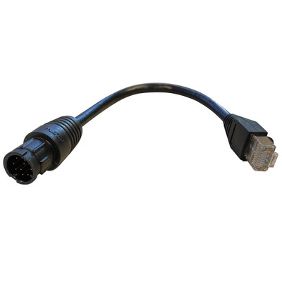 Raymarine RayNet Adapter Cable - 100mm - RayNet Male to RJ45 Raymarine RayNet Adapter Cable - 100mm - RayNet Male to RJ45