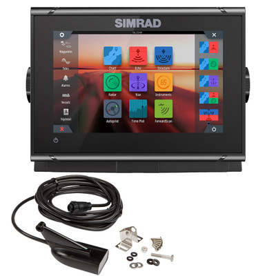 Simrad GO7 XSR Chartplotter/Fishfinder w/HDI Transom Mount Transducer & C-MAP Discover Chart Simrad GO7 XSR Chartplotter/Fishfinder w/HDI Transom Mount Transducer & C-MAP Discover Chart