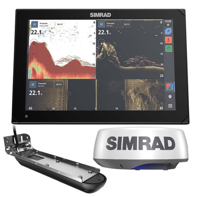 Simrad NSX 3012 Radar Bundle - HALO20+ Radar Dome & Active Imaging 3-in-1 Transducer Simrad NSX 3012 Radar Bundle - HALO20+ Radar Dome & Active Imaging 3-in-1 Transducer