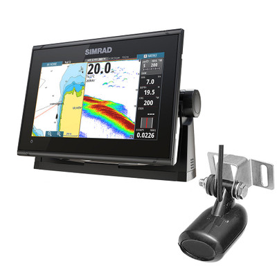 Simrad GO9 XSE Combo w/Transom Mount Transducer 83/200 kHz Simrad GO9 XSE Combo w/Transom Mount Transducer 83/200 kHz