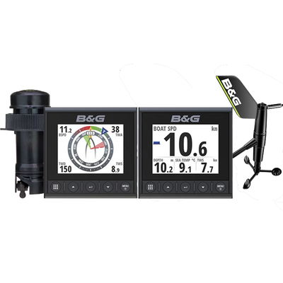 B&G Triton2 Speed, Depth & Wireless Wind System Pack - 2 Triton² 4.1" Color Display, DST810 Transducer, WS320 Wireless Wind Sensor & NMEA2000 Starter Kit B&G Triton2 Speed, Depth & Wireless Wind System Pack - 2 Triton² 4.1" Color Display, DST810 Transducer, WS320 Wireless Wind Sensor & NMEA2000 Starter Kit