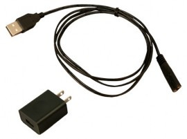 AEMC 2135.93 Replacement USB Charger Cable with wall plug for AEMC 6424