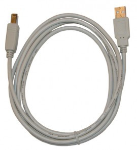 AEMC 2150.54 Replacement USB A/B Cable for MTX PC Scopes, 5.6ft