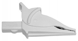 AEMC 5100.05 Safety Alligator Clip, White