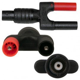 AEMC 2119.94 Replacement Female BNC to 4mm Male Banana, 600V CAT III