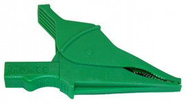 AEMC 5100.06 Clip - Safety Alligator - Green (1000V CAT IV, 15A, UL)