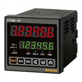 Autonics CT6M-1P4 Digital Counter/Timer, 6-digit, single-preset