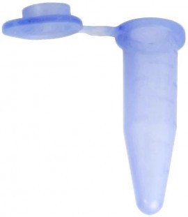 Bio Plas 5045-4 Thin Wall Micro Tube with attached Cap, 0.2mL, Blue, (Pack of 1000)