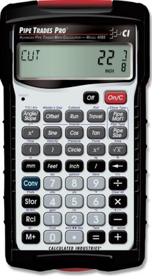 Calculated Industries 4095 Pipe Trades Pro Advanced Math Calculator