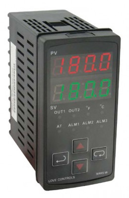 Dwyer Series 8B DIN Temperature/Process Loop Controller, 100 to 240 V AC, voltage pulse
