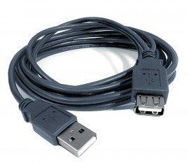 Monarch 5396-9901 USB 2.0 Extension Cable for Monarch Track-It Data Loggers, 3'