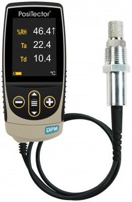 DeFelsko DPMD3 PosiTector Advanced Dew Point Meter with ½" NPT threads cabled probe