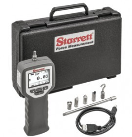 Starrett DFG-200 Digital Force Gauge, 1000 N (200 lbf), 5,000:1