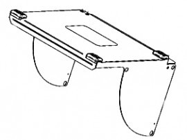 RIDGID 33263 Shell, ASM LCD-PAK