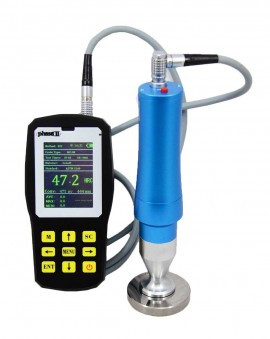 Phase II PHT-6100 UCI Portable Hardness Tester with 1kg Motorized Probe