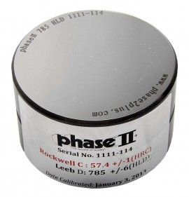 Phase II PHT1300-05 Double Sided Leeb "D" Test Block