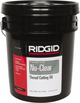 RIDGID 41575 Nu-clear Threading Oil, 5 Gal (18.9L)