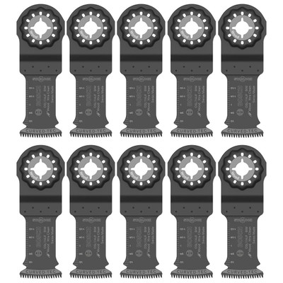 Bosch OSL114JF-10 1-1/4" Starlock Bi-Metal Extra-Clean Plunge Cut Blade, 10-Pk