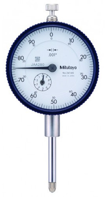 Mitutoyo 2416AB Dial Indicator, #4-48 UNF Thread with 0.375" Stem Diameter
