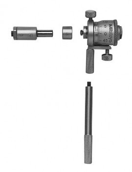 Mitutoyo 141-101 Series 141 Interchangeable Rod Type Inside Micrometer, 25 to 50 mm, hardened steel