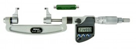 Mitutoyo 343-352-32 Series 343 Digital Caliper-Type Micrometer, 2 to 3"