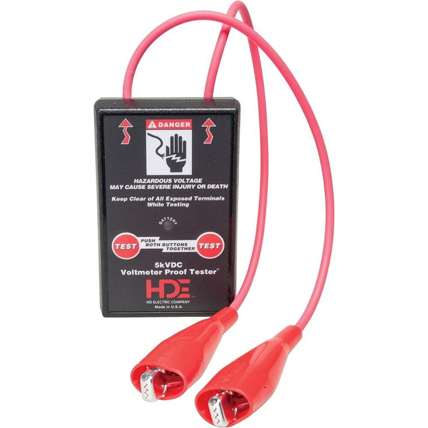Greenlee PT-5000B Proof Tester Voltmeter Tester, 5000V DC
