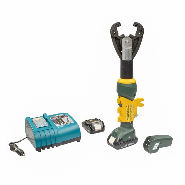 Greenlee EK425LXRK12 EK425LXR 6 Ton, Kearney Profile Remote Crimper, 2.0Ah Battery, 12V Charger