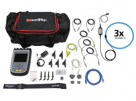 Megger MPQ1000 Platinum Handheld Power Quality Analyzer Kit