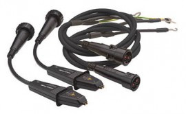 Megger DH4-C DLRO Duplex Connect Handspike Lead Set, 5'