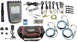Megger MPQ1000SILVERKIT Handheld Power Quality Analyzer, Silver Kit